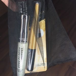 Rimmel London Combo: lip gloss and eye liner